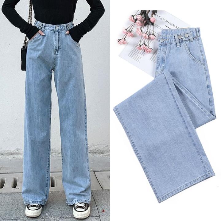 Denimot - Jean taille haute et coupe droite